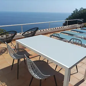 Sol Y Mar 8-maison Jumelée Avec Terrasse, Piscine Et Parking Communautaire, Surplomb De , Begur Espagne